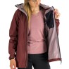 Veste femme imperméable universelle Sportful Xplore W Hardshell Mer Bleue